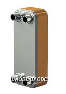 ブレージングプレート式熱交換器