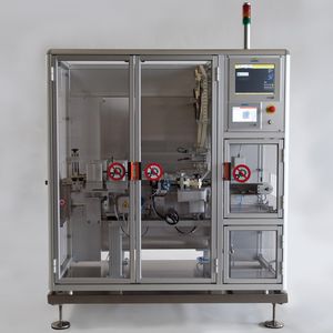 自動ラベル自動貼付機