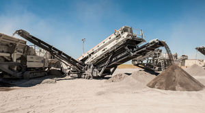 鉱山用ふるい機