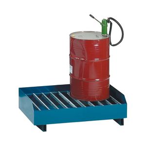 ドラム缶2本用液体垂れ落ち防止パレット