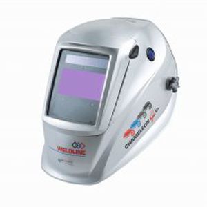 自動暗転溶接用ヘルメット