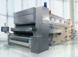 ボトル用洗浄機 / 水 / 自動 / ドリンク産業用