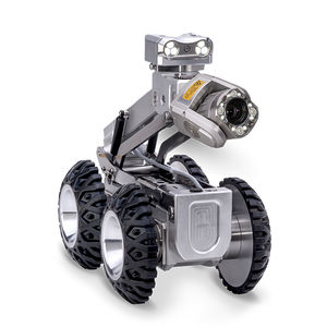 車輪付き検査用ロボット