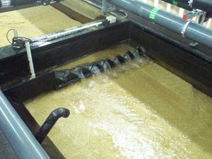 生物濾過システム付き下水処理システム