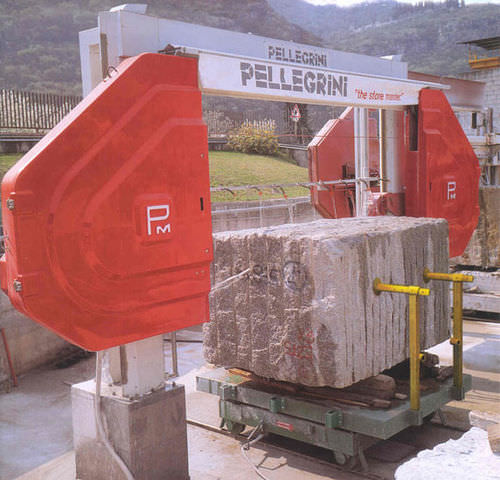バンド鋸 - DF 2000-2500-3000-3500 - Pellegrini - 石材用 / CNC