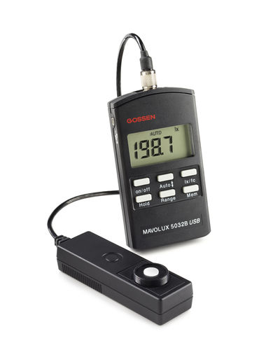 B-Class露出計 - MAVOLUX 5032 B USB - GOSSEN Foto- und Lichtmesstechnik GmbH - デジタル / コンパクト / ポケットサイズ