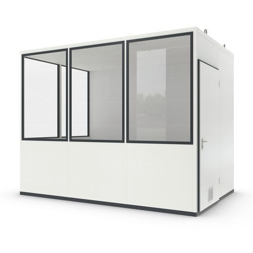 金属板ルームインルーム - Basic 7 Starter Plus - WSM – Walter Solbach Metallbau GmbH - 鉱物繊維製 / PVC床材付き