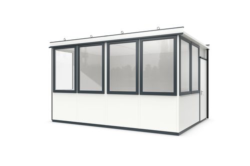 モジュラー式ルームインルーム - Outdoor Basic 15 - WSM – Walter Solbach Metallbau GmbH - 金属板 / 鉱物繊維製 / PVC床材付き