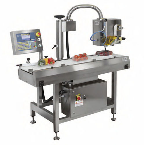 自動重量測定ラべリング装置 - 12 kg, 2 g, max. 500 x 300 x 250 mm | CE 9500 series  - Italiana Macchi