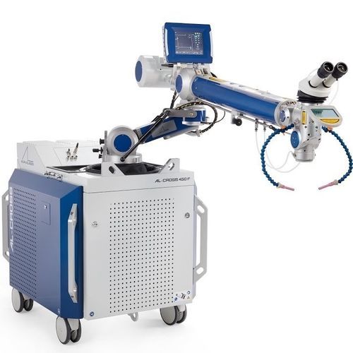 ファイバーレーザー溶接機 - AL-CROSS - ALPHA LASER GmbH - 半自動 / キャスター付き / 金属用