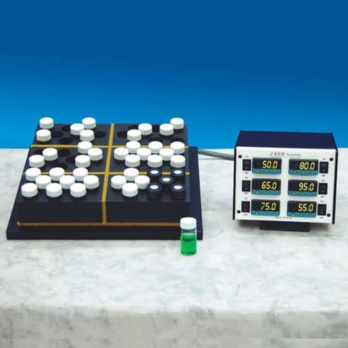 研究室の試験片用ヒート ブロック - J-Kem - Asynt - デジタル