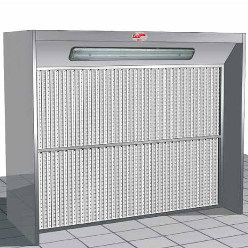 開放型塗装ブース - Tecnodry series - Eurotherm - 部品 / ドライフィルター / 乾燥機能付き