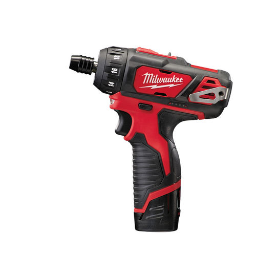 コードレス電動ドライバー - M12 BD-202C - Milwaukee - ピストル型 / バッテリ－式