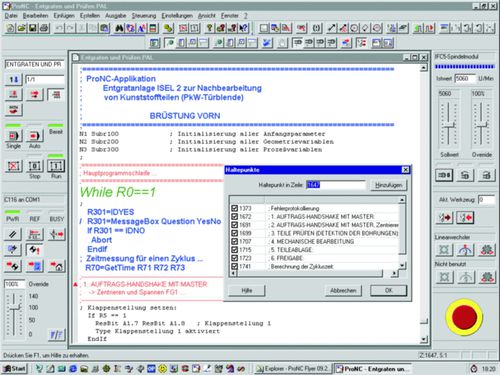 プログラミングソフトウェア - PRO-NC - imes-icore GmbH - Windows