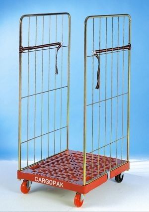 小包用ロールコンテナー - cargopak srl - プラスチックベース付き
