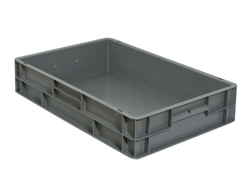 プラスチック製クレート - EU-6412L - Plastipol, s.a. - 貯蔵用 / 積み重ね式 / 標準