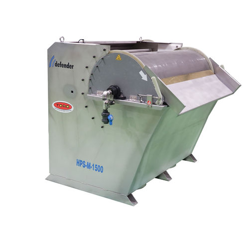 回転式ふるい - HPS-M-1500 - TORO EQUIPMENT  - グリッド / 多孔金属シート / 自動洗浄式