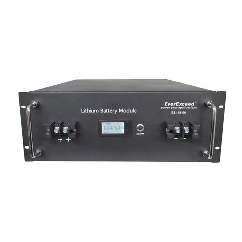 リン酸鉄リチウムバッテリー - ES-48100 - EverExceed Industrial Co. Ltd - ブロック / 円筒 / オーダーメイド
