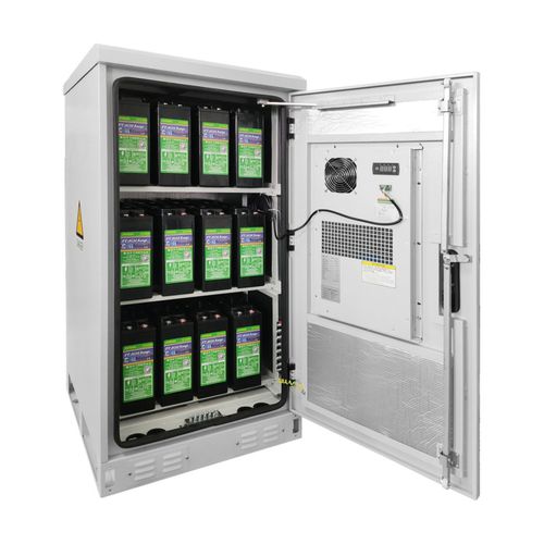 貯蔵キャビネット - Battery cabinet - EverExceed Industrial Co. Ltd - バッテリーホルダー / 床置き / シングルドア