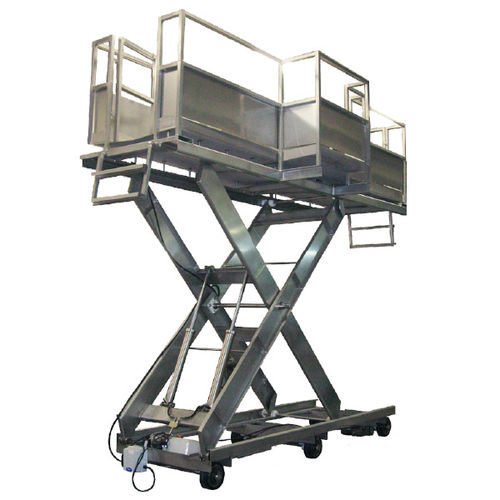 移動式シザース型高所作業車 - LTES054 - superlift material handling - 屋内外使用