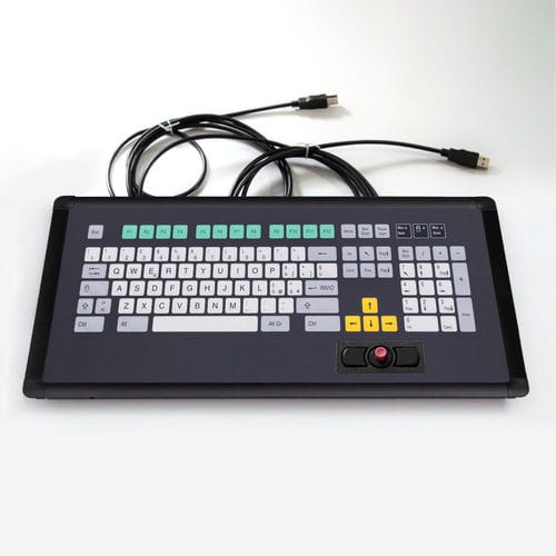 パネル設置用キーボード - kt-101-i-14 - k-tronic S.r.l. - メンブレン / Fnキー付 / 101 キー