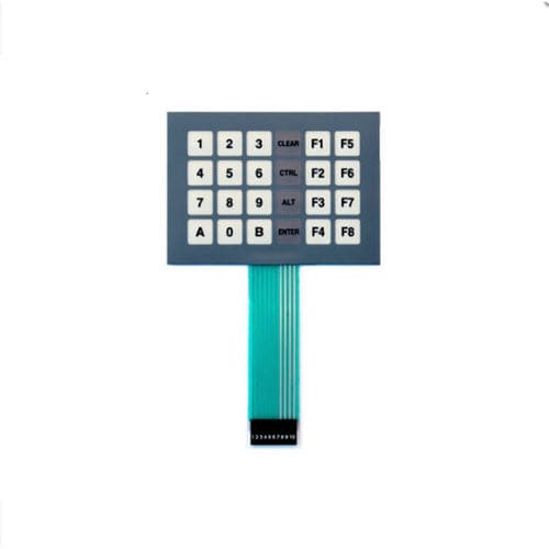 24キーキーパッド - KT-24-SOLU - k-tronic S.r.l. - パネル設置用 / メンブレン / 金属製