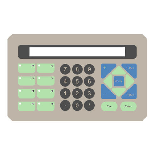 パネル設置用キーボード - KT-FUN-01 - k-tronic S.r.l. - メンブレン / 31キー / 産業用