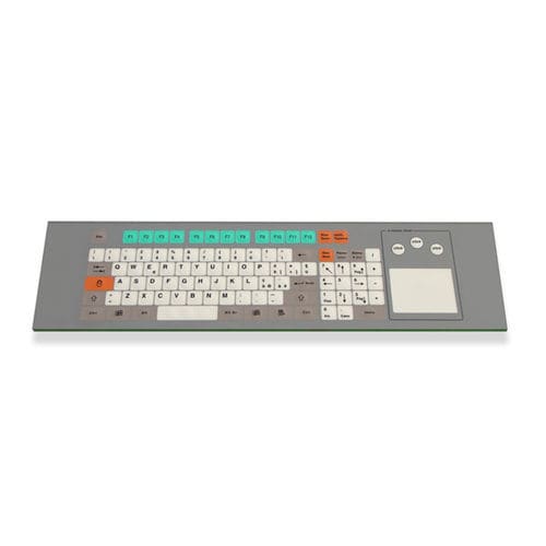 ラックマウントキーボード - KT-96-K-23 - k-tronic S.r.l. - メカニカルキー / メンブレン / 96キー