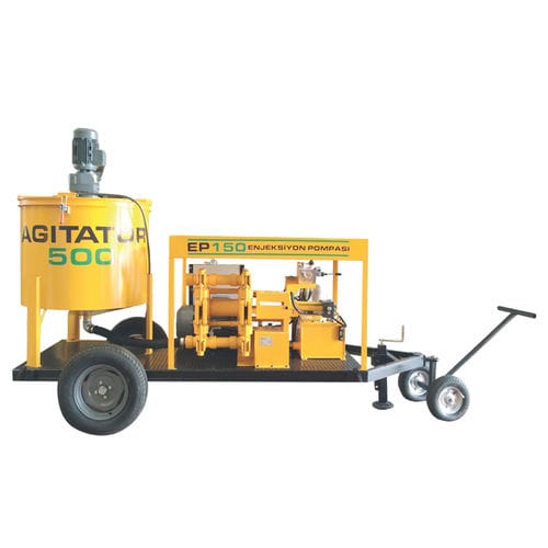 動的ミキサー - EPM - 150 - SON-MAK MACHINE-CONTRUCTION-DRILLING - 連続 / 液体用 / 粉末