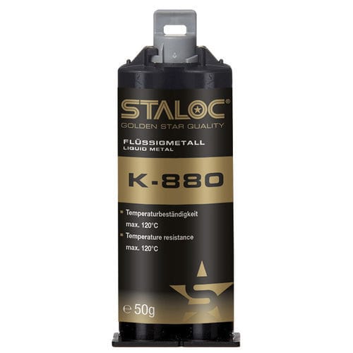 エポキシ樹脂系接着剤 - K-880 - STALOC - 金属用 / 1液タイプ / 粘度
