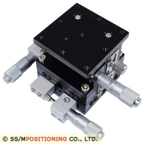 リニアポジショニングステージ - T60XYZ-13L10A - MPositioning Co., Ltd. - トランスレーション / XYZ軸 / 手動式