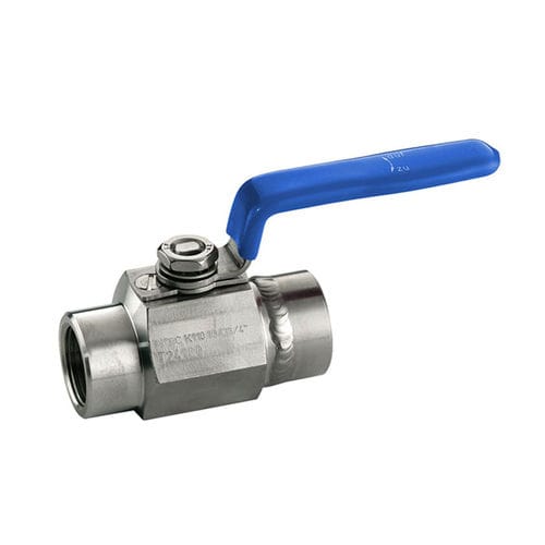 フローティングボールバルブ - K110 - KLINGER-SCHÖNEBERG GmbH - レバー / 制御 / ねじ式