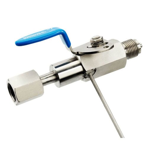ボールバルブ - K610/3 - KLINGER-SCHÖNEBERG GmbH - レバー / 制御 / ねじ式