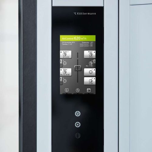 一体型操作 - TouchTronic - Köttermann GmbH - タッチスクリーン式 / ヒュームフード