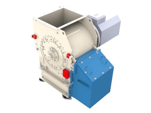 ゴム用粉砕機 - D series - Promill Stolz - 木材用 / ハンマー式 / 横型