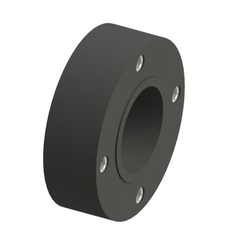 ゴム製伸縮管継手 - C1 - Dieter A. Roth GmbH - 円形 / フランジ取り付け / 建設現場用