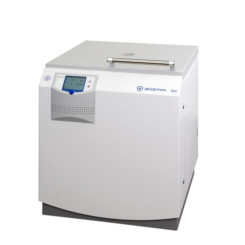 実験用遠心分離機 - 8KBS - Sigma Laborzentrifugen GmbH - 床置き / 冷却 / トップローディング