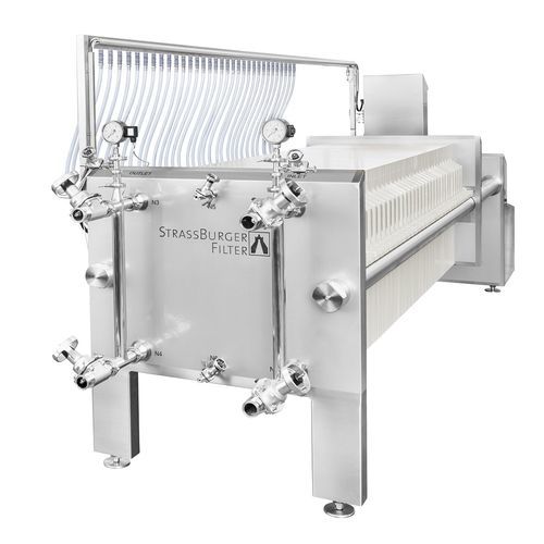メンブレンフィルタープレス - Hermetix PM - Strassburger Filter GmbH & Co. KG - 自動 / ほこり用 / 医薬品用