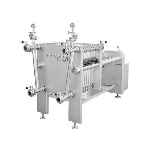 フレームフィルタープレス - SF 400/600 B series - Strassburger Filter GmbH & Co. KG - 手動式 / ワイン用 / 飲料用