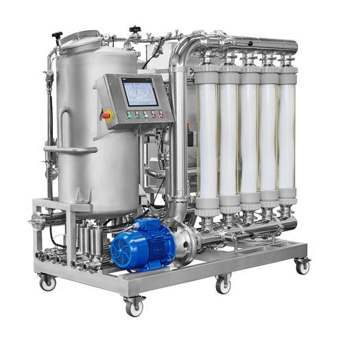 横流れ濾過ユニット - MicroCross® series - Strassburger Filter GmbH & Co. KG - 圧力 / ワイン用 / 自動