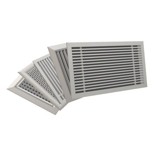 アルミニウム換気グリル - X-GRILLE MODULAR  - Trox GmbH - メッシュ