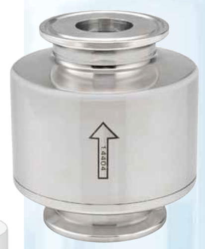 ステンレススチール製逆止弁 - VR-BIO - AERRE INOX Srl - スプリング