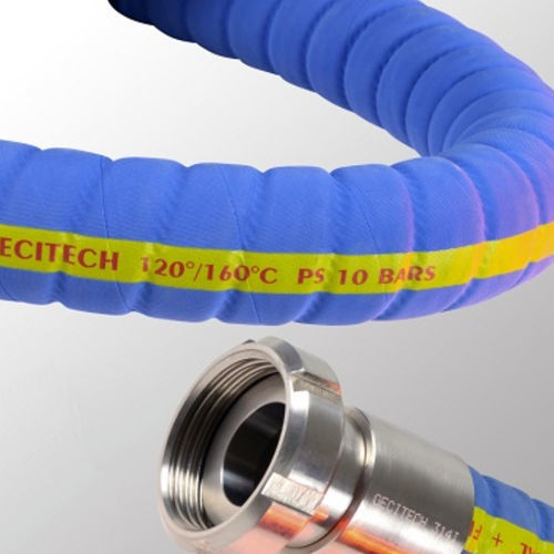 食品用ホース - DEPOTAL® ANNELE - GECITECH SAS - EPDM / スチール製 / 合成素材