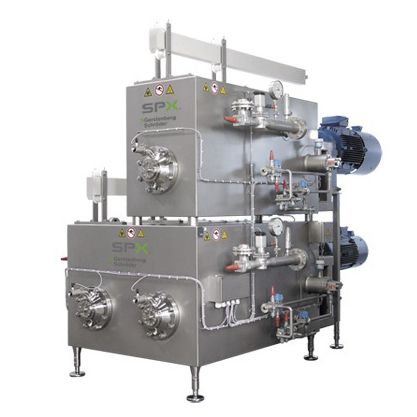 表面かき取り式熱交換器 - Kombinator® 250L - Gerstenberg Schröder - ガス/ガス / ステンレススチール製 / 食品産業用