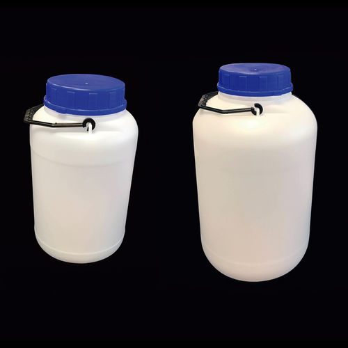 プラスチック製缶型容器 - 202705 - DELTALAB, S.L.U. - ポリエチレン / 大幅開口 / 固体生成物
