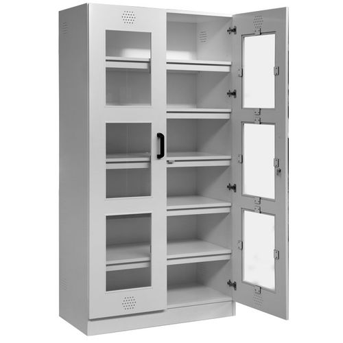 安全用キャビネット - AA220V - Ecosafe S.A. - 床置き / 二重ドア / スイング式ドア