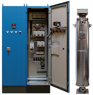 制御電気キャビネット - ELMESS Thermosystemtechnik GmbH & Co. KG - 組み込み式 / 床置き