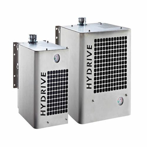 オイル用冷却器 - Hydrive series - MOUVEX - コンパクト / ステンレス鋼製 / 電動式