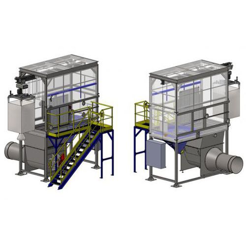 コンテナバッグ取出し機 - EasyFlow® EF100, EF200 - Palamatic Process