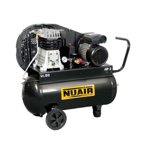 ピストン式コンプレッサー - B2800/50 CM2 - NUAir compressors - エア / 電動 / キャスター付き